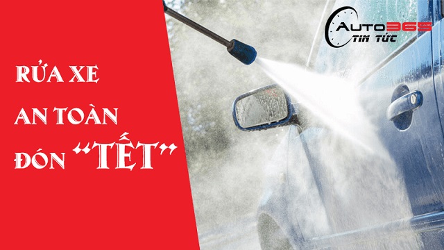 NHỮNG SAI LẦM KHI RỬA XE MÙA TẾT 